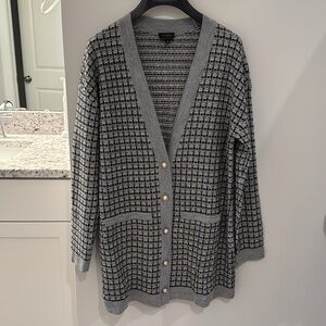Talbots Tweed Look Merino Wool Cardigans